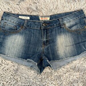Hot Kiss Women's Denim Shorts - Blue